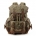 Men's Leather Waxed Canvas Backpack Mochila Hombre High Capacity Vintage Rucksack For School Hiking Travel