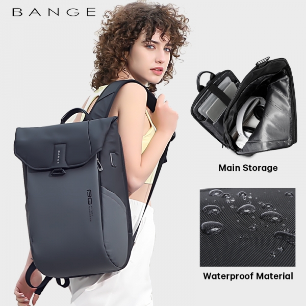 New Men Anti-theft Waterproof Laptop Backpack 15.6 Inch Daily Work Business Backpack College School Bag - Image 6