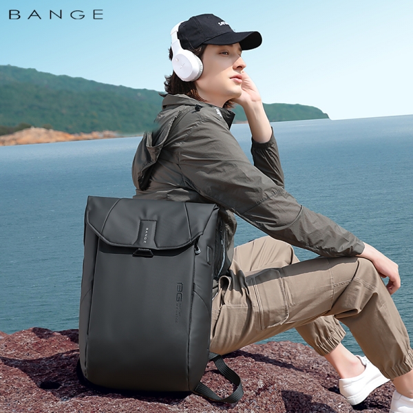 New Men Anti-theft Waterproof Laptop Backpack 15.6 Inch Daily Work Business Backpack College School Bag