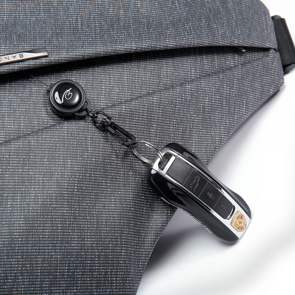 BANGE Fashion Waterproof Lightweight Expansion Anti-Extrusion Trendy Irregular Shape Korean Style Messenger Bag - Image 5