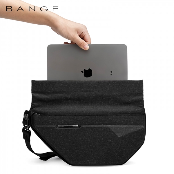 BANGE Fashion Waterproof Commercial Expansion Anti-Extrusion Trendy Irregular Shape Custom Crossbody Bag - Image 5