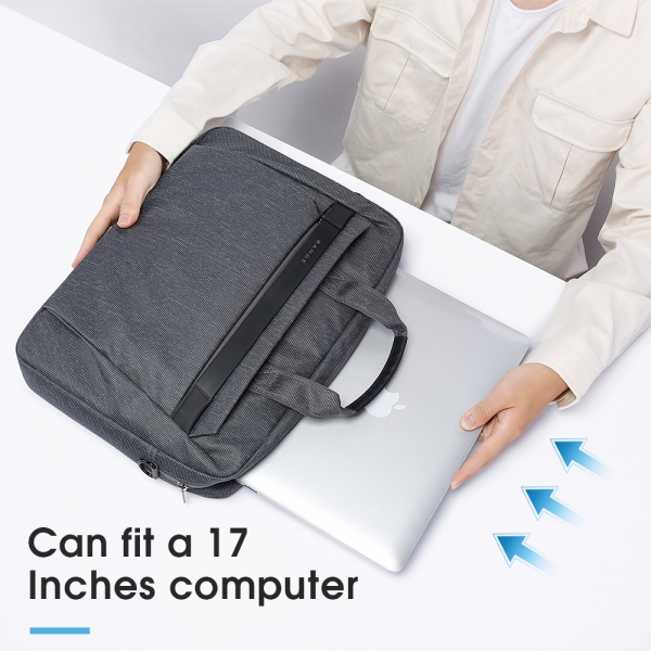 BANGE 17" Laptop Bag Computer Business Handbag Portable Waterproof Oxford Cloth Bag