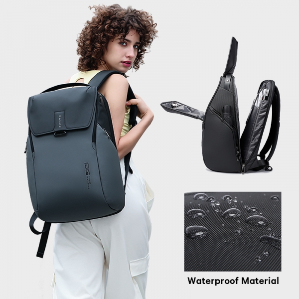 BANGE Anti-theft Waterproof Laptop Backpack 15.6” Daily Work Business Backpack Schoolbag