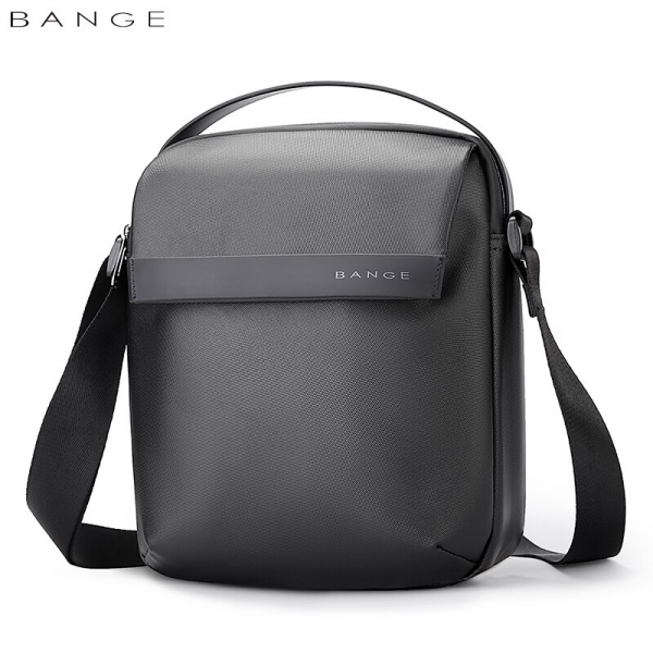 New BANGE Men's Crossbody Bag Fashion Classic Sling Bag Waterproof Simple Business Bag