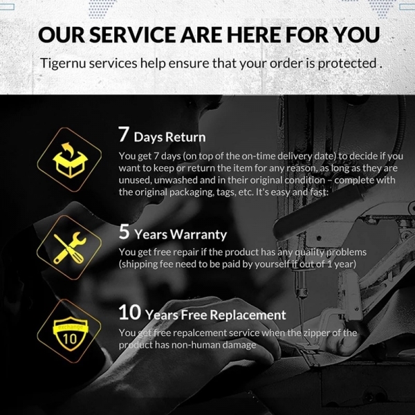 Tigernu Fashion Backpack For Men 15.6/19 inch Laptop Backpack Anti-theft Travel Backpack - Image 6