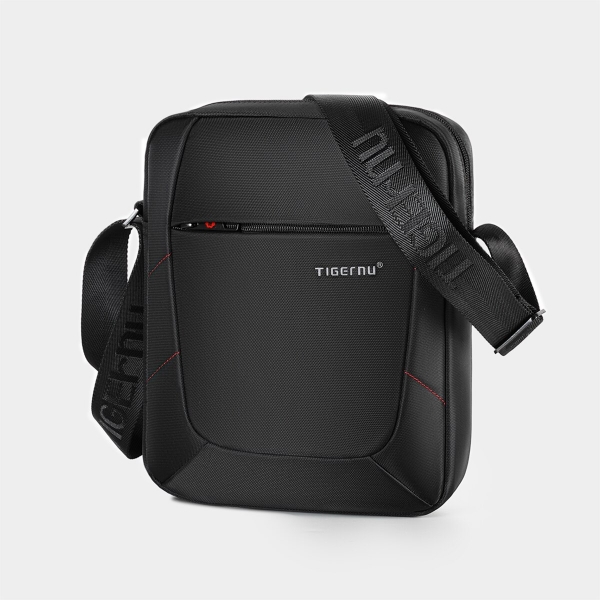 Tigernu Men's Crossbody Bag Shoulder Bag Splash-proof Nylon Mini iPad Messenger Shoulder Strap Bag - Image 3
