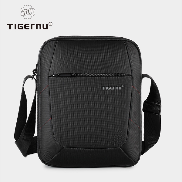 Tigernu Men's Crossbody Bag Shoulder Bag Splash-proof Nylon Mini iPad Messenger Shoulder Strap Bag