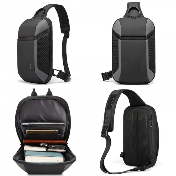 BANGE New Shoulder Bag Crossbody Bag Short Travel Messenger Chest Sling Fashion Bag - Image 2