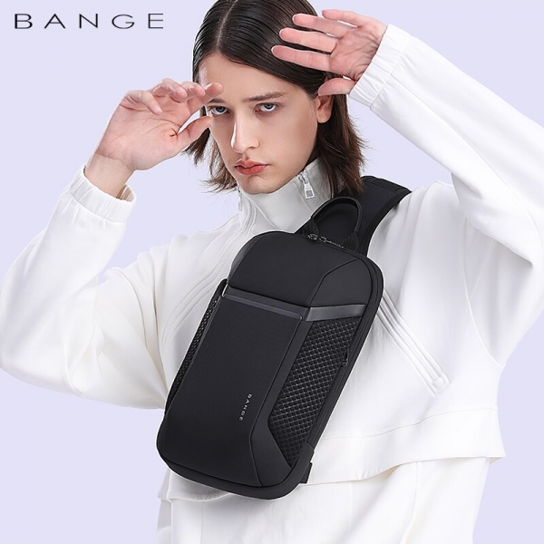 BANGE New Shoulder Bag Crossbody Bag Short Travel Messenger Chest Sling Fashion Bag - Image 5