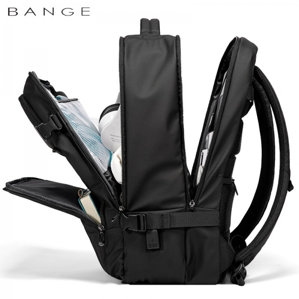 BANGE 2023 Large Capacity Travel Backpack 15.6" Laptop Backpack Fashion Travel FAA Flight Approved - Image 5