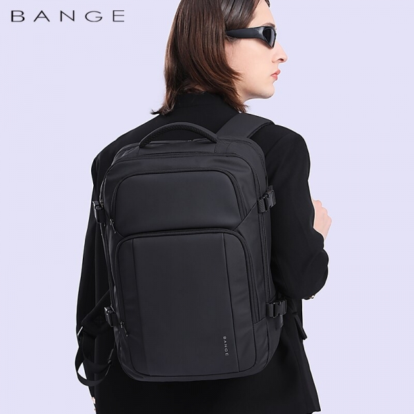 BANGE 2023 Large Capacity Travel Backpack 15.6" Laptop Backpack Fashion Travel FAA Flight Approved