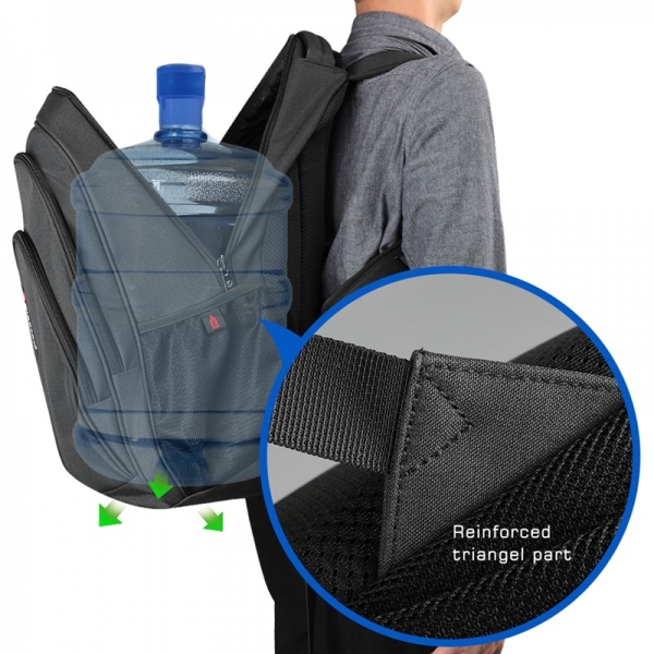 TIGERNU Backpack 15.6' Laptop Backpack Anti-Theft Backpack Bag College Waterproof Schoolbag Travel Bag - Image 5