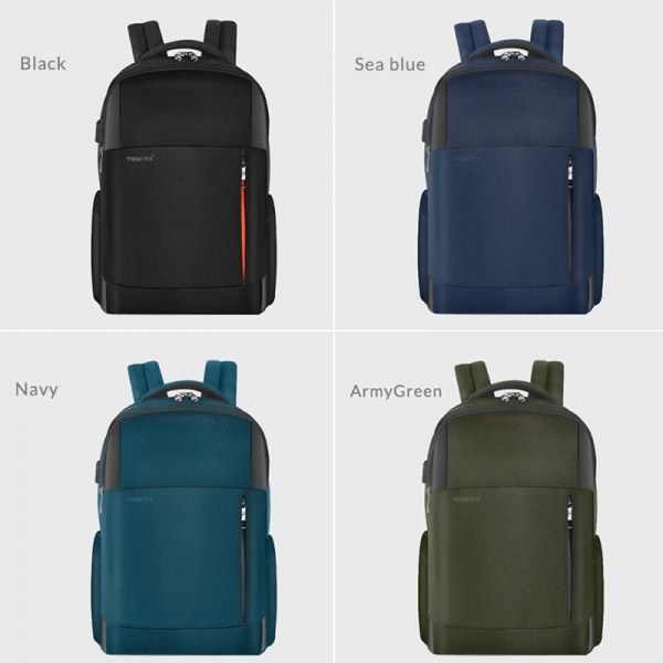 TIGERNU RFID Anti-Theft Backpack 15.6" Laptop Backpack USB Charging Unisex Waterproof School Bag Mochila - Image 6