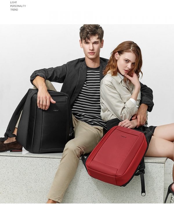 TIGERNU Men/Women 15.6" Laptop Backpack Hidden Anti Theft Zipper Bag Travel Bag Schoolbag Mochila - Image 7