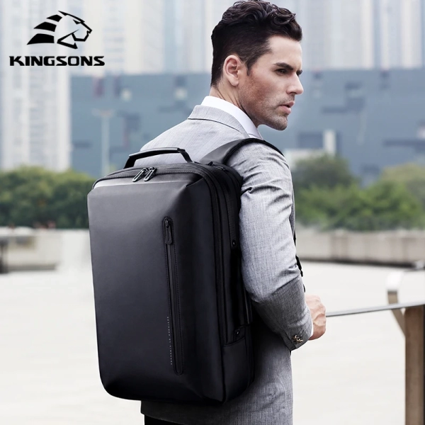 Custom Logo Anti Thief 15.6'' Laptop Backpacks USB Charging Large Capacity Multifunctional WaterProof Backpack - Image 4