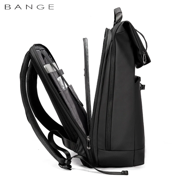 BANGE 15.6-inch Laptop Business Backpack Waterproof Multi Compartment Travel Bag School Bag - Image 4