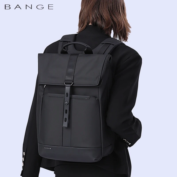 BANGE 15.6-inch Laptop Business Backpack Waterproof Multi Compartment Travel Bag School Bag - Image 5
