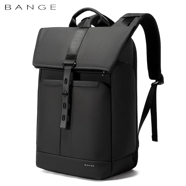 BANGE 15.6-inch Laptop Business Backpack Waterproof Multi Compartment Travel Bag School Bag