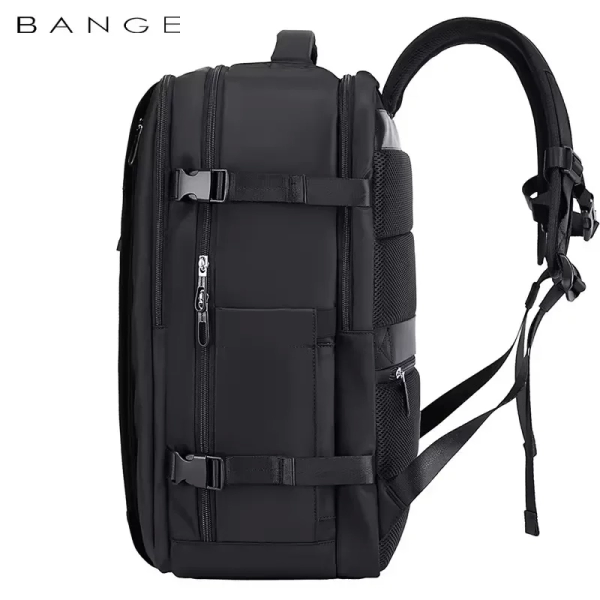 BANGE Carry-on Travel Backpack Business Trip Backpack School USB Cord Large Capacity 15.6 Laptop Waterproof Backpack - Image 4
