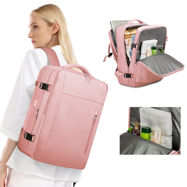 BANGE Carry-on Travel Backpack Business Trip Backpack School USB Cord Large Capacity 15.6 Laptop Waterproof Backpack