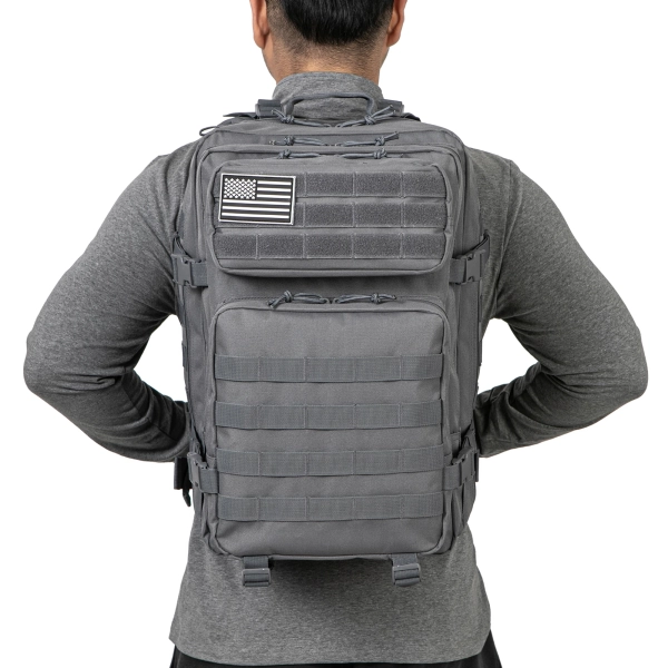 Tactical 3P Backpack for Outdoor Adventure: 45L Capacity, Molle System, Ideal for Survival and Hiking - Image 4