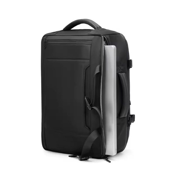 OONO Multifunctional Large Capacity Vacuum Storage Airbag Explorer Backpack For Men fits 15.6 Inch Laptop - Image 5